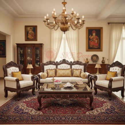 Royal Traditional Sofa Set Manufacturers, Suppliers in Thanjavur