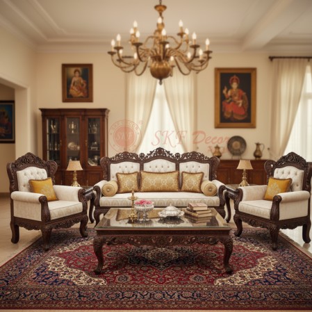 Royal Traditional Sofa Set in Delhi