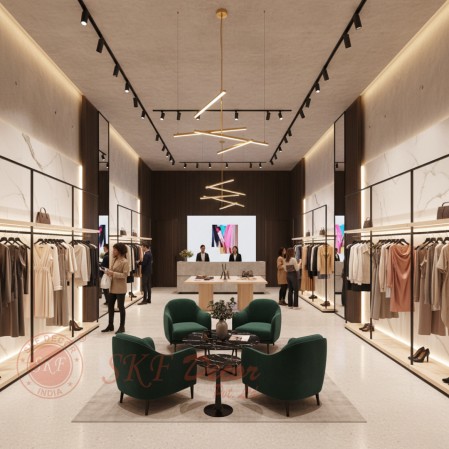 Showroom Interior Designing in Delhi