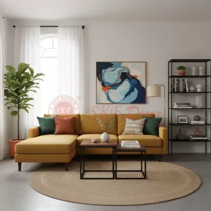 Small Living Room Design in Delhi