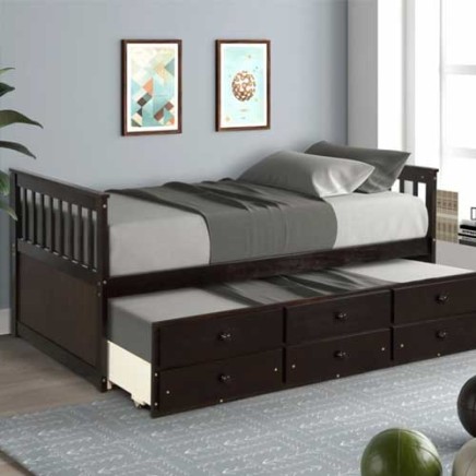 Solid Wood Trundle Bed Manufacturers, Suppliers in Chennai