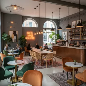 Stylish Cafe Interior Design Manufacturers, Suppliers in Delhi