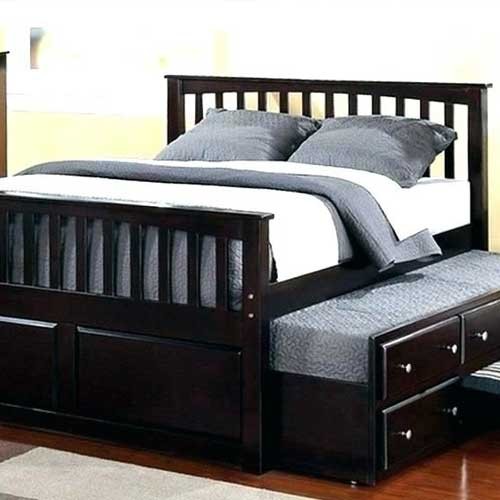 Trundle Bed Full Size with Twin King and Storage Daybed Manufacturers, Suppliers in Delhi