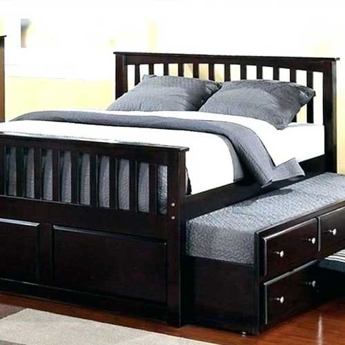 Trundle Bed Full Size with Twin King and Storage Daybed Manufacturers, Suppliers in Delhi