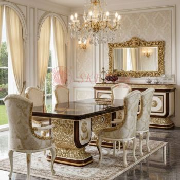 Ultra Luxury European Royal Dining Set Manufacturers, Suppliers in Delhi