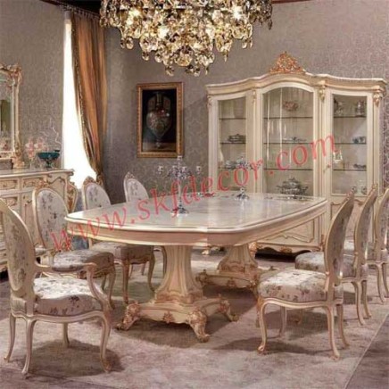 White Modern Dining Table 8 Seater Manufacturers, Suppliers in Kurukshetra