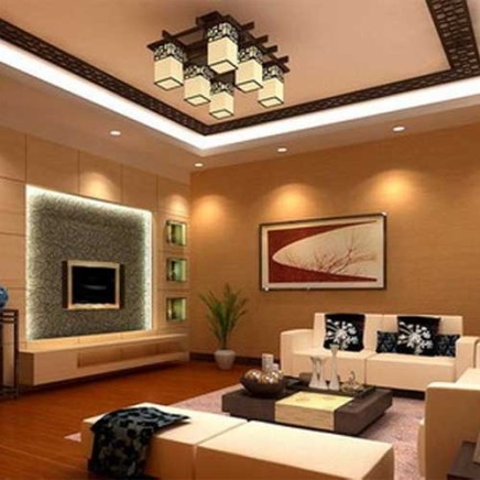 Wooden Living Room Interior Design Manufacturers, Suppliers in Kerala