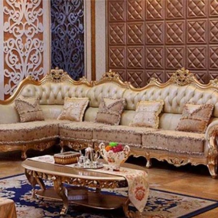 Wooden Royal Sofa Set for Living Room in Delhi